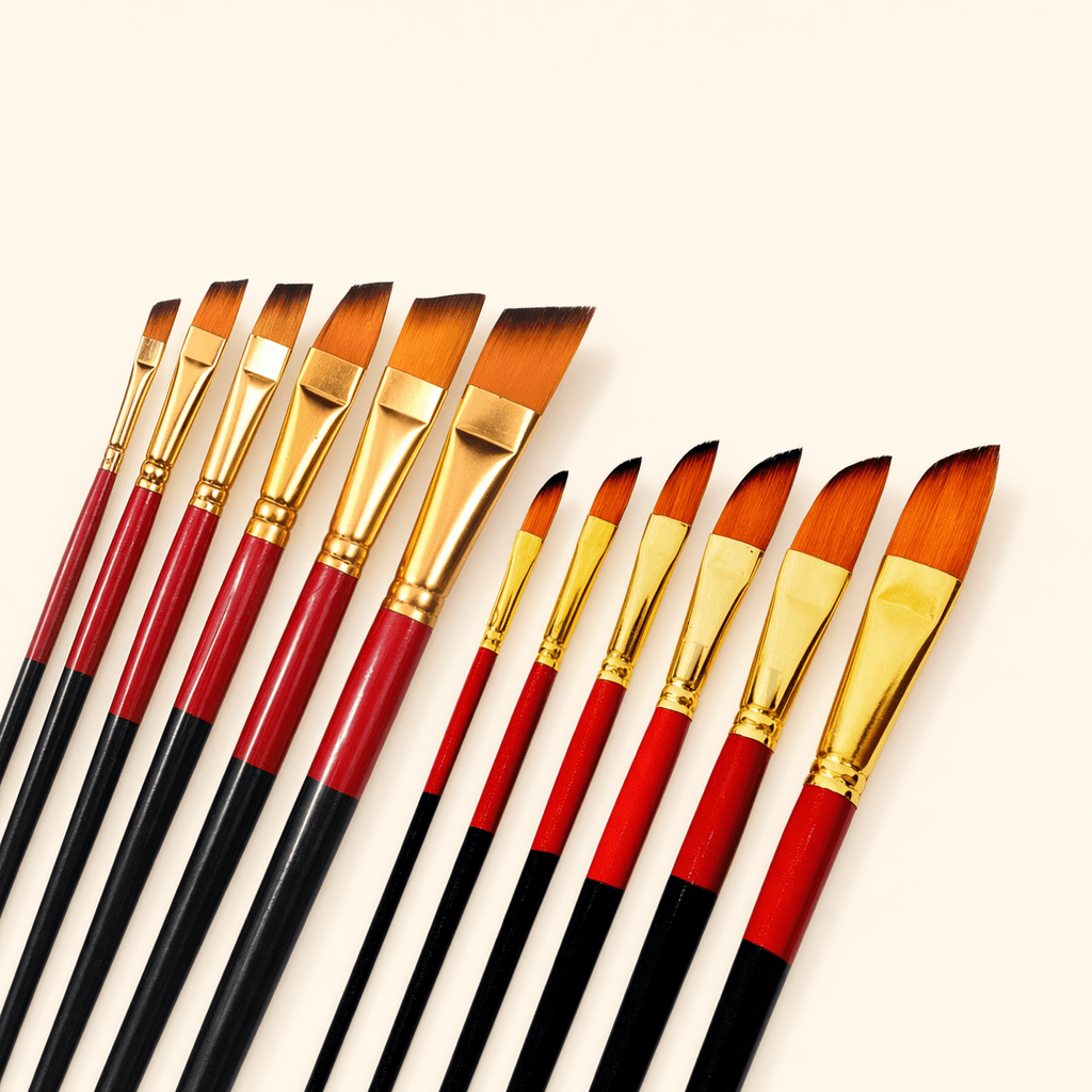 Angular Brush Combo — 6 pcs