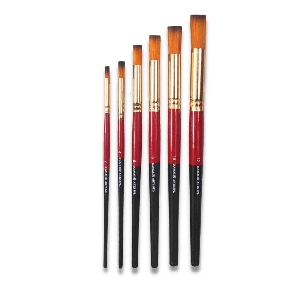 Deerfoot Stencil Brush Set