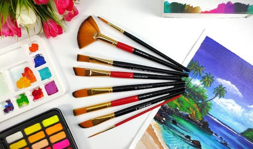 Filbert Brush — 10mm