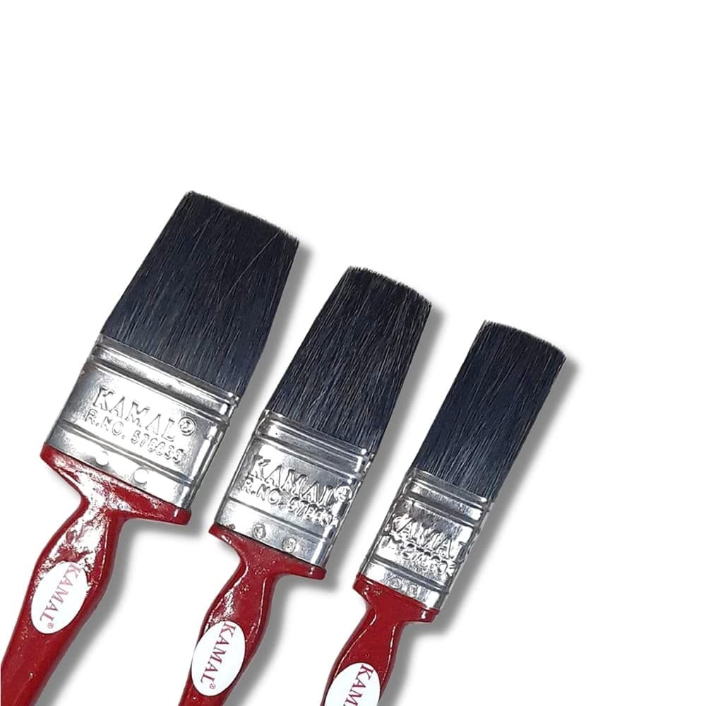 Flat Wash Brush — Black Hog Hair