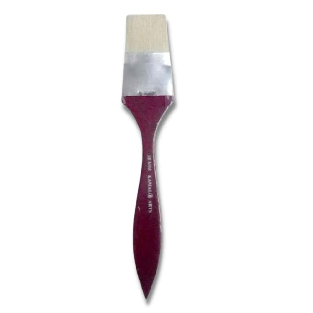 Flat Wash Brush — Hog Hair · 38mm