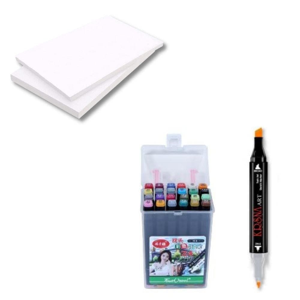 Paint Brush Set — 24 pcs