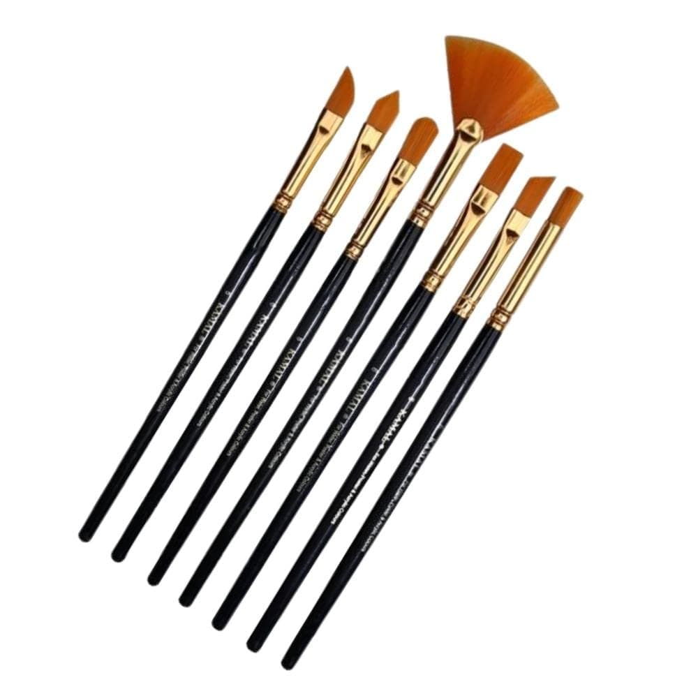 Angular, Dagger & Fan Set — 7 pcs · Taklon