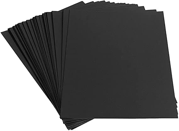 Black Craft Paper / Cardstock