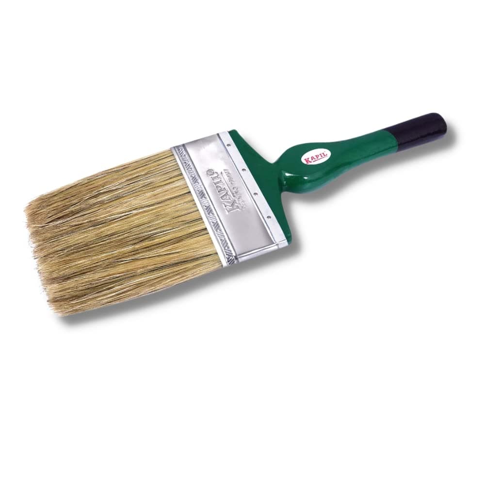 Flat Wall Brush — 100mm Hog Hair