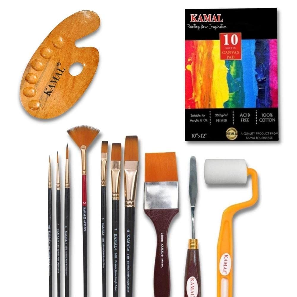 Painting Toolkit — 1 pcs with Canvas