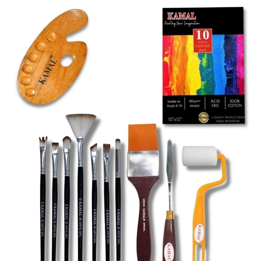 Painting Toolkit — 1 pcs with Canvas