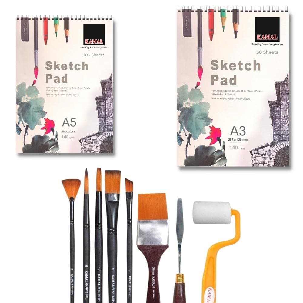 Painting Toolkit — 2 pcs · Combo with Sketch Pad