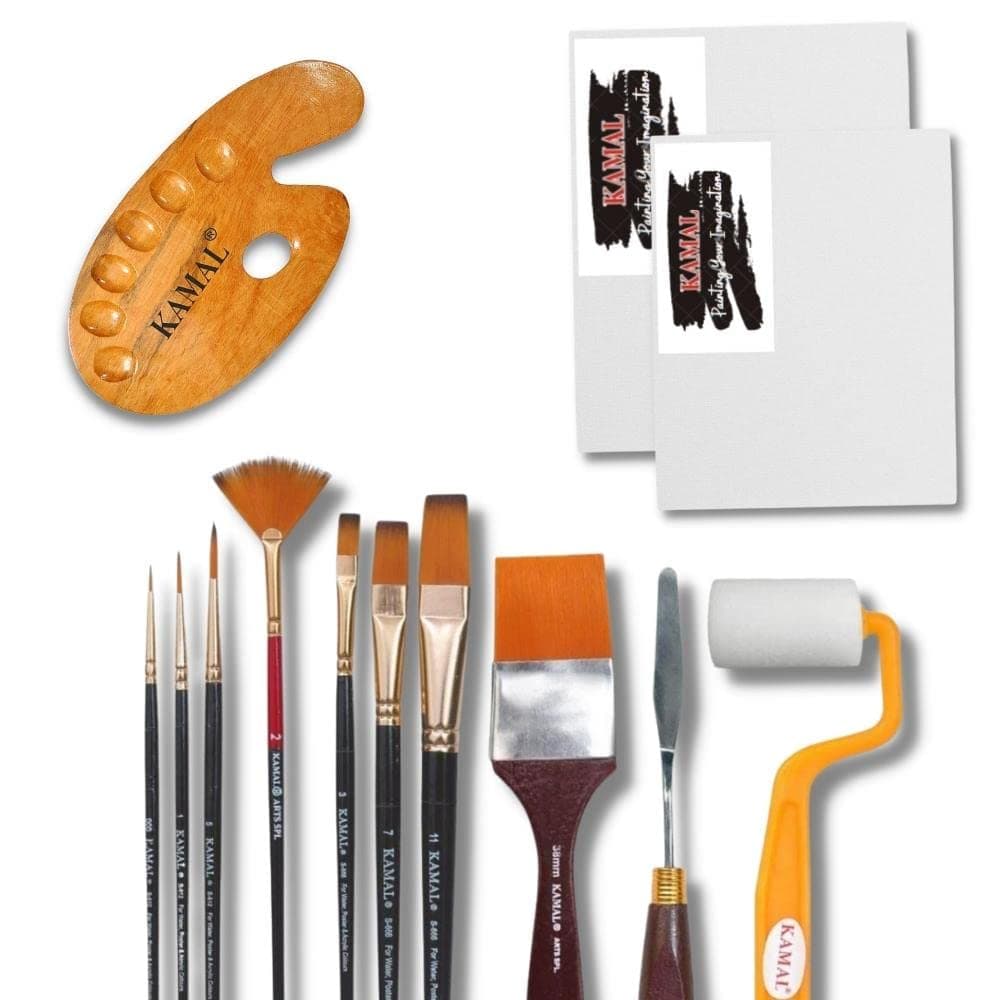 Painting Toolkit — 2 pcs with Canvas