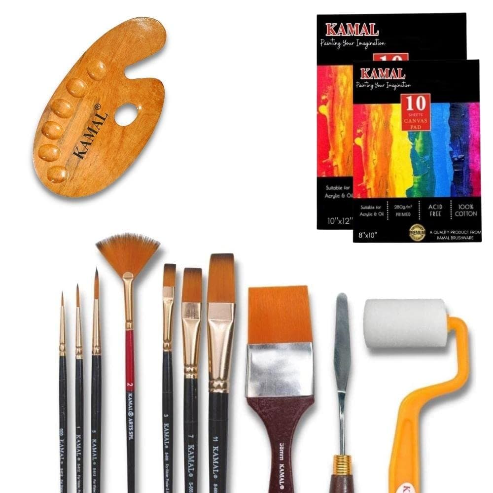 Painting Toolkit — 2 pcs with Canvas