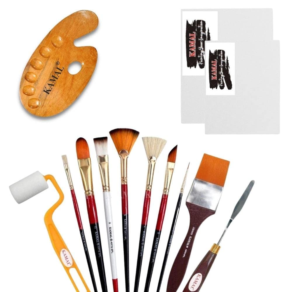Painting Toolkit — 2 pcs with Canvas