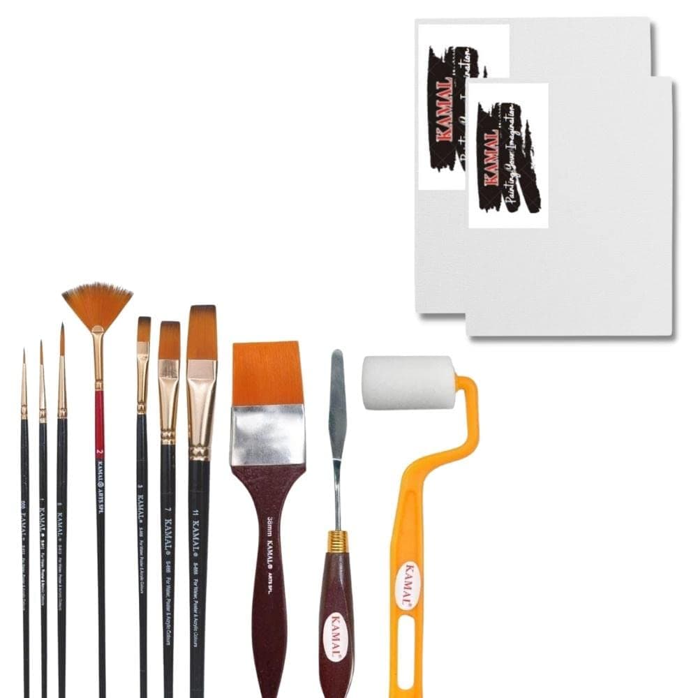 Painting Toolkit — 2 pcs with Canvas