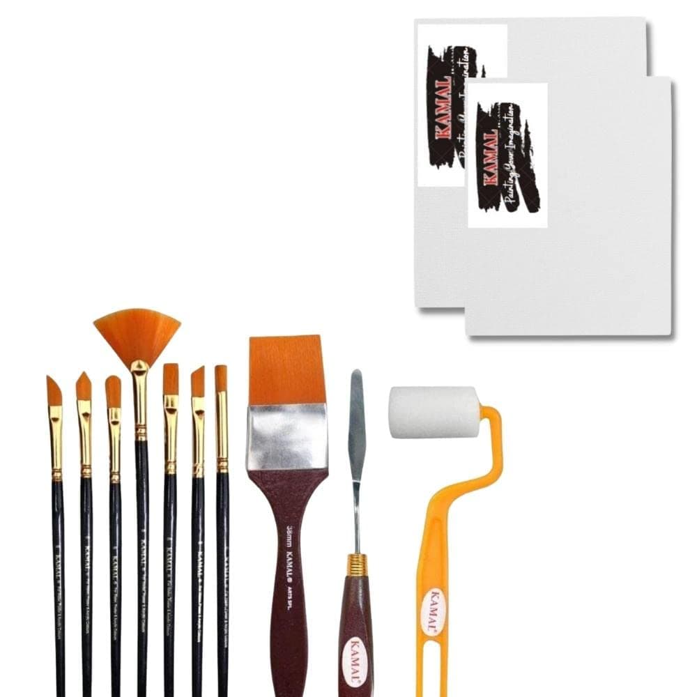 Painting Toolkit — 2 pcs with Canvas