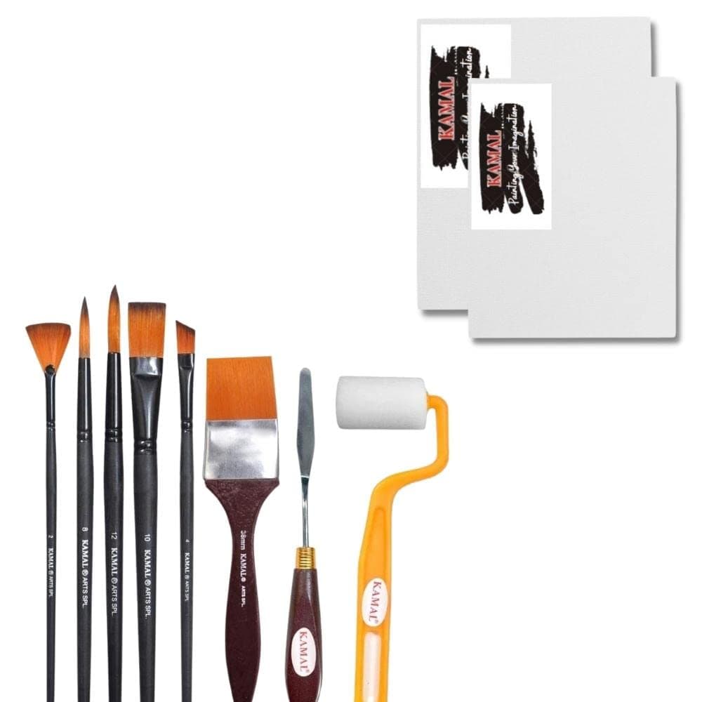 Painting Toolkit — 2 pcs with Canvas