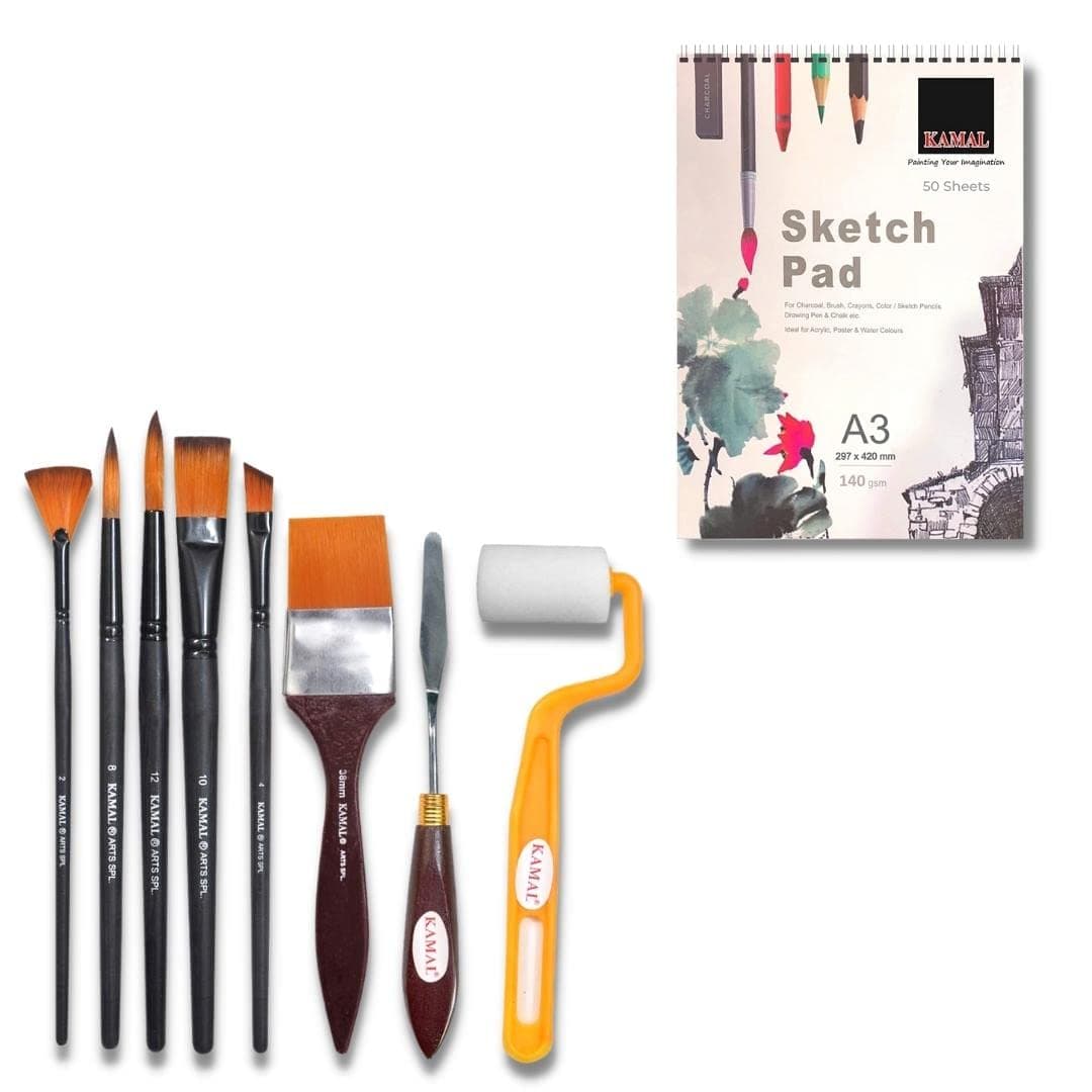 Painting Toolkit with Sketch Pad
