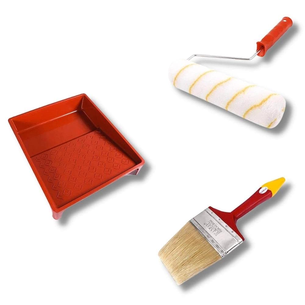 Pattern Roller — Wall — Combo · 125mm