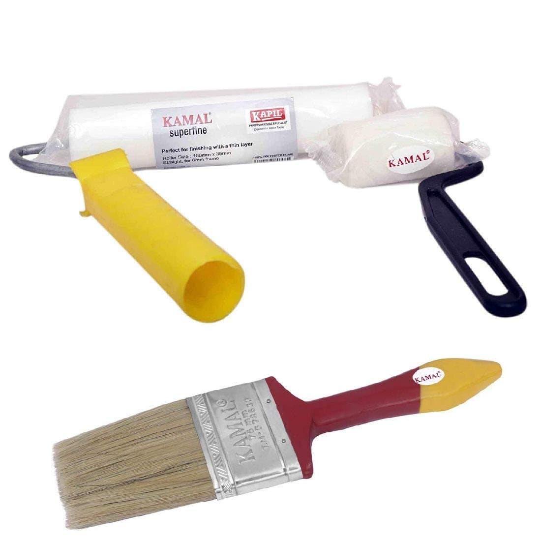 Pattern Roller — Wall — Combo · 75mm