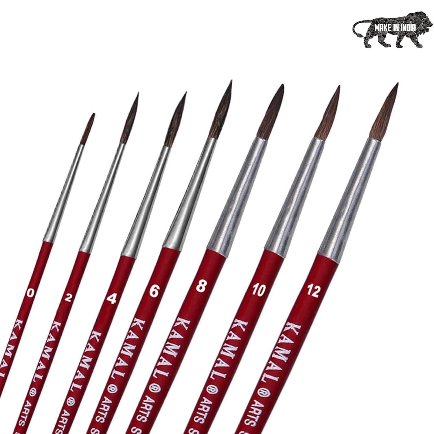 Round Pony Hair Brush Set
