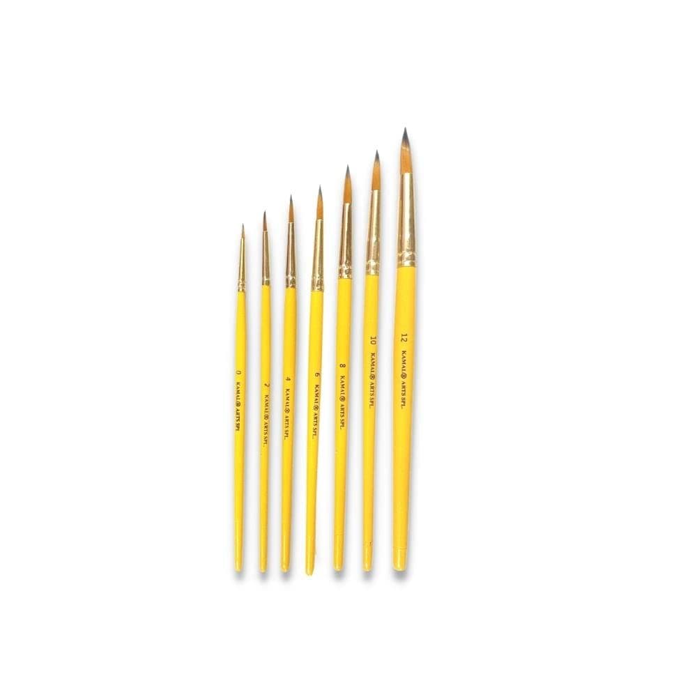 Round Brush Set — Short Handle