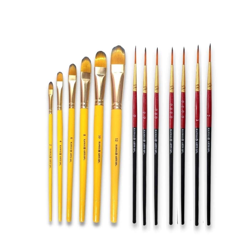 Script Liner Set — 7 pcs · Combo · Taklon