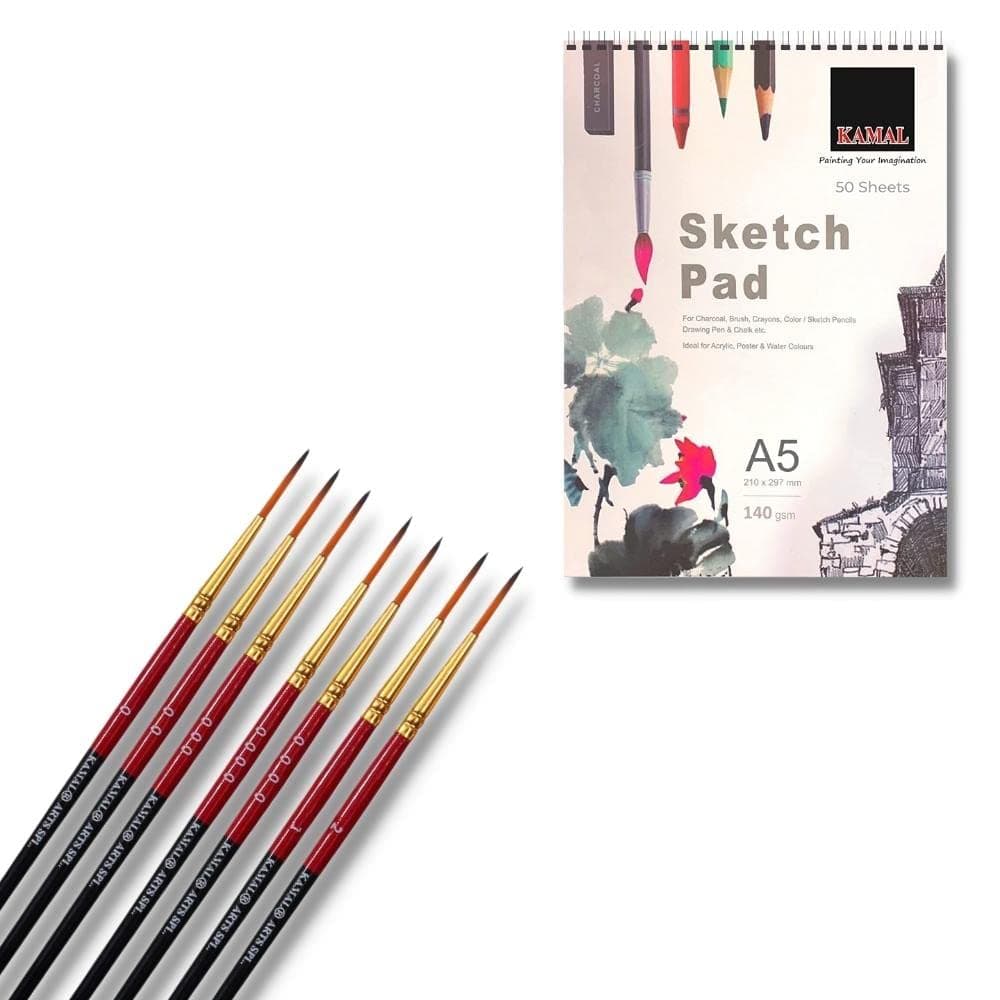 Script Liner Set — 7 pcs with Sketch Pad