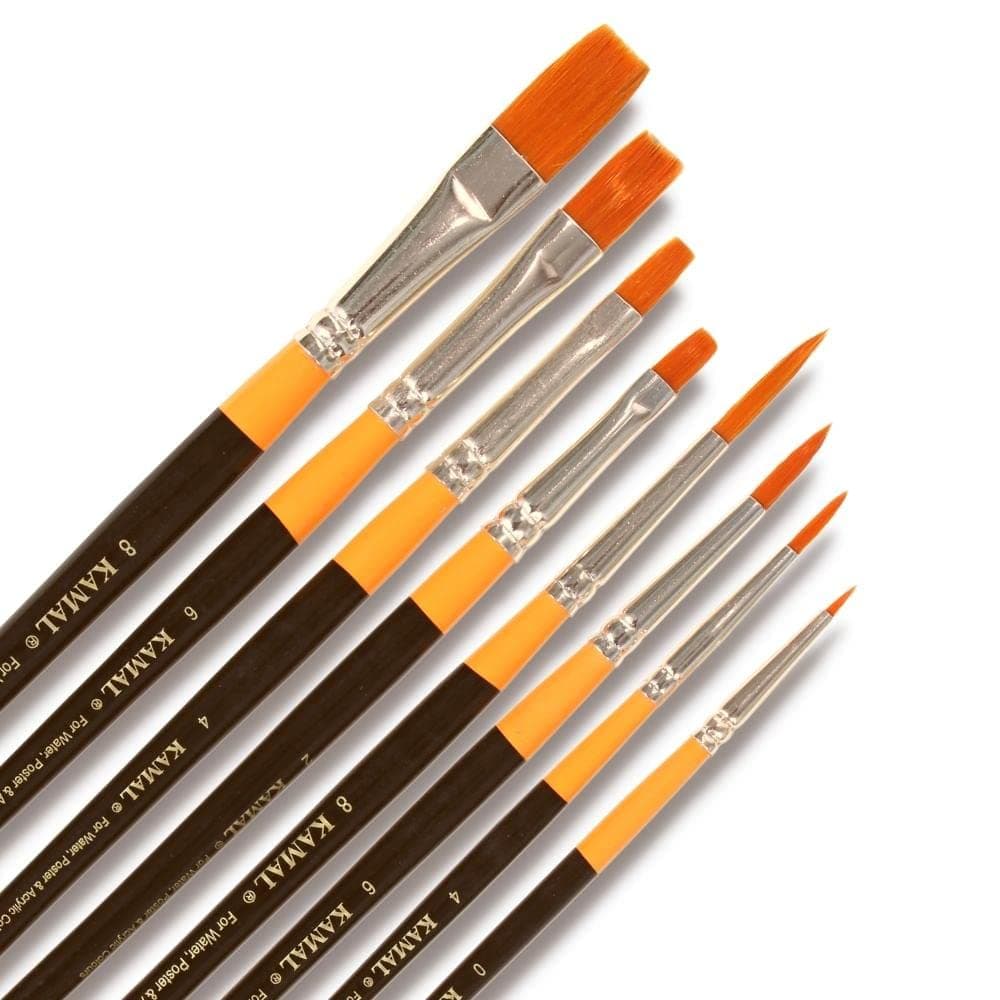 Synthetic Mix Brush Set